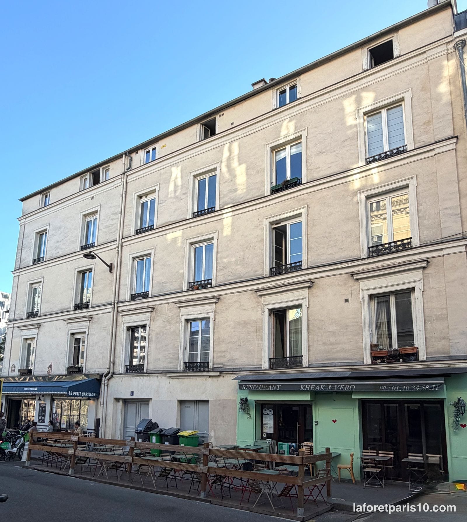 You are currently viewing 1 rue Alexandre Parodi, Paris 10e — immeuble à l&rsquo;angle du faubourg Saint-Martin