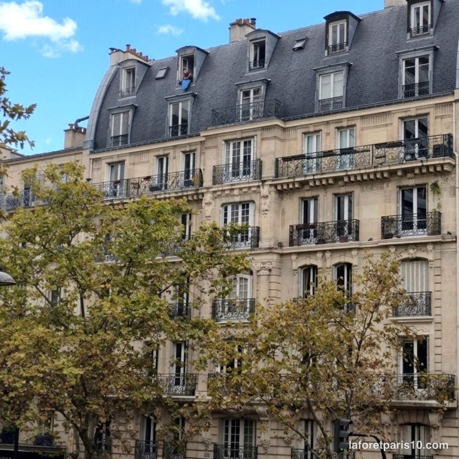 You are currently viewing 141 avenue Jean Jaurès, Paris 19e — immeuble de 1901 à consoles en volutes
