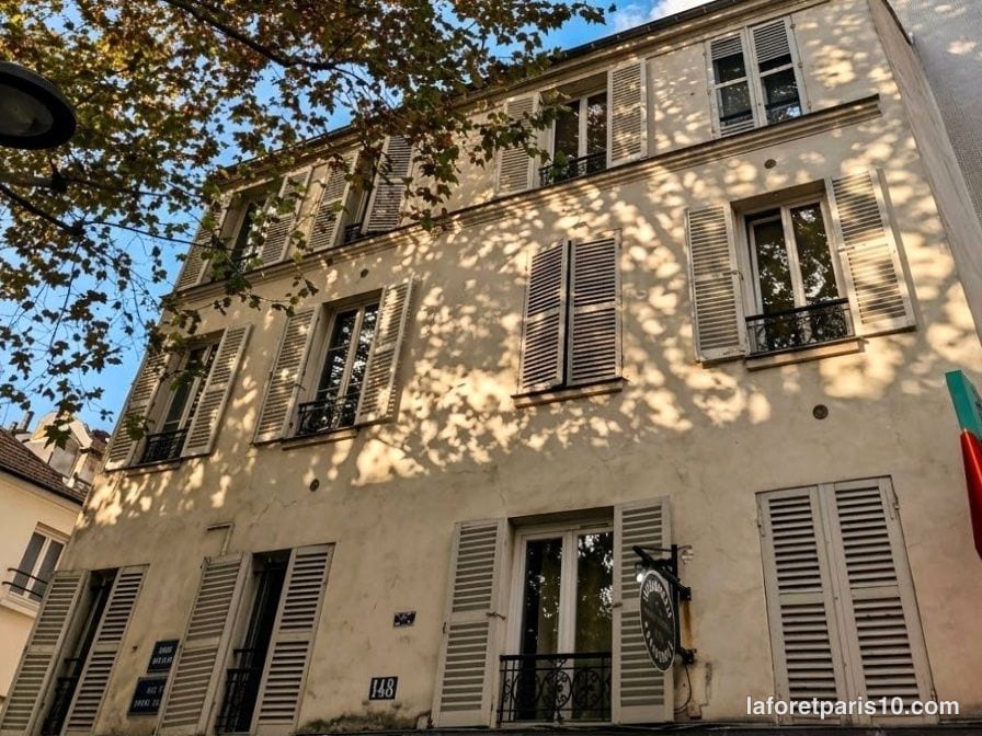 You are currently viewing 148 avenue Jean Jaurès, Paris 19e — immeuble faubourien de 1850 à persiennes