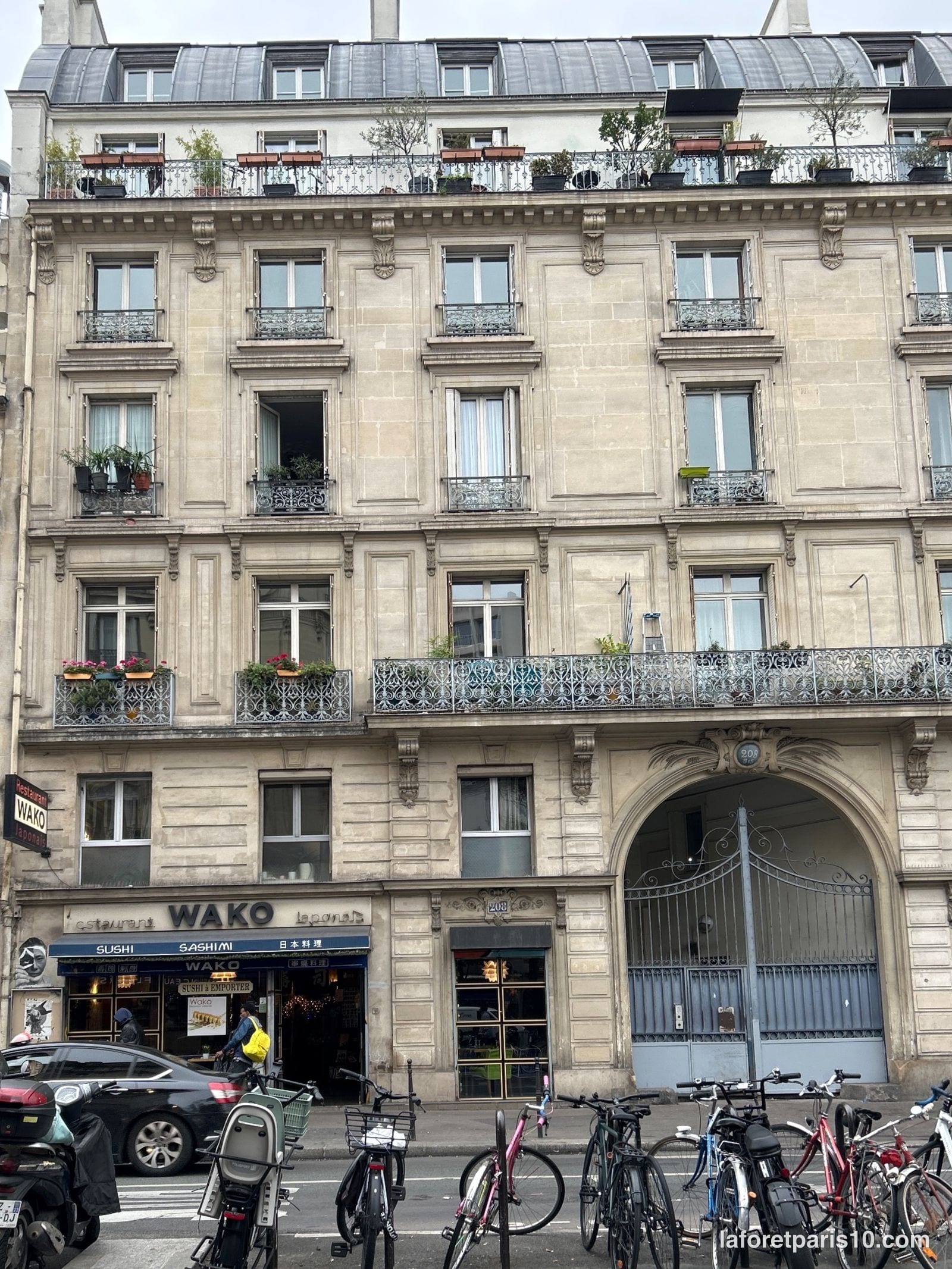 You are currently viewing 208 bis rue La Fayette, Paris 10e — immeuble des 208 et 208 bis rue La Fayette