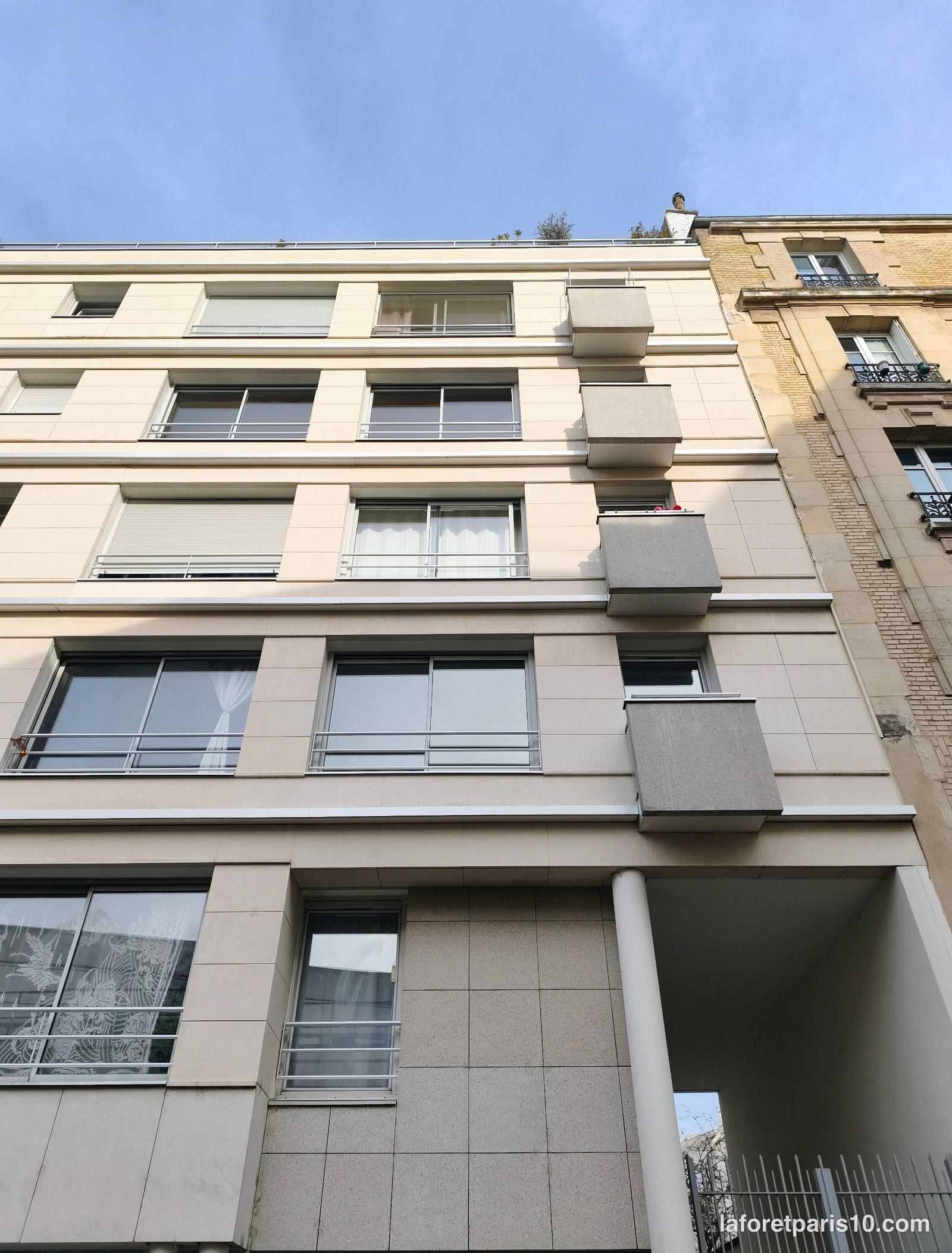 You are currently viewing 29-31 rue Tandou, Paris 19e — résidence de 1999 près du métro Laumière