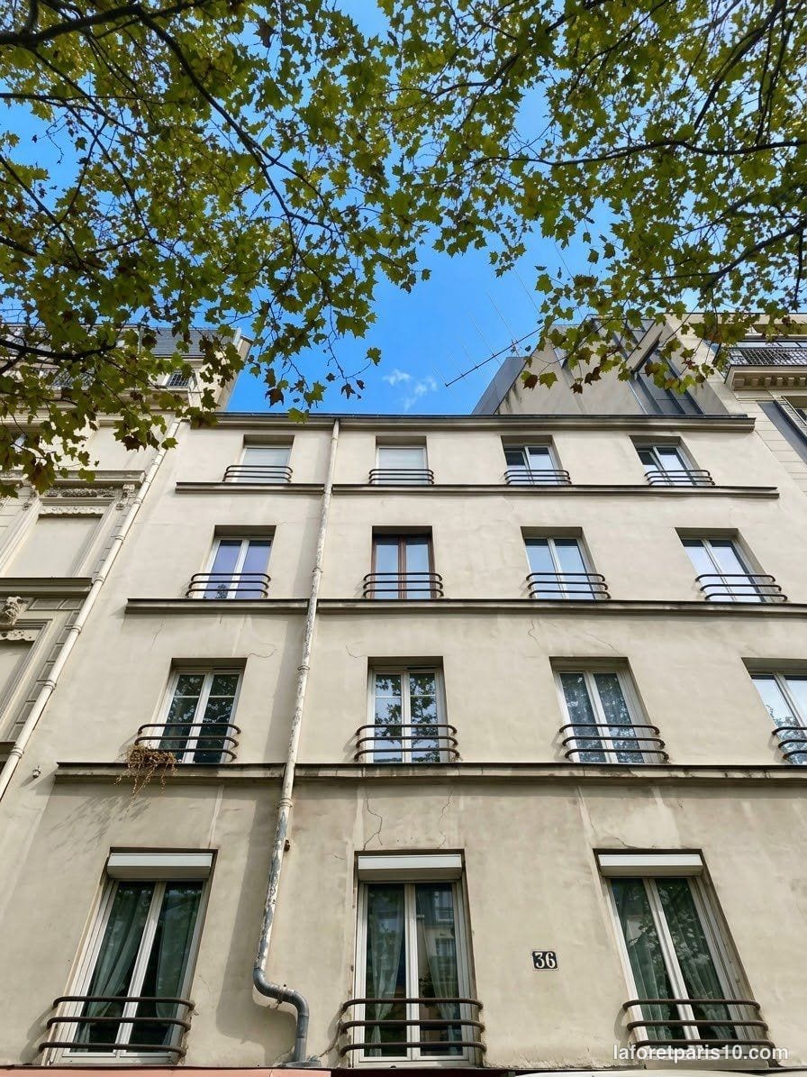 You are currently viewing 36 avenue Jean Jaurès, Paris 19e — immeuble de 1843