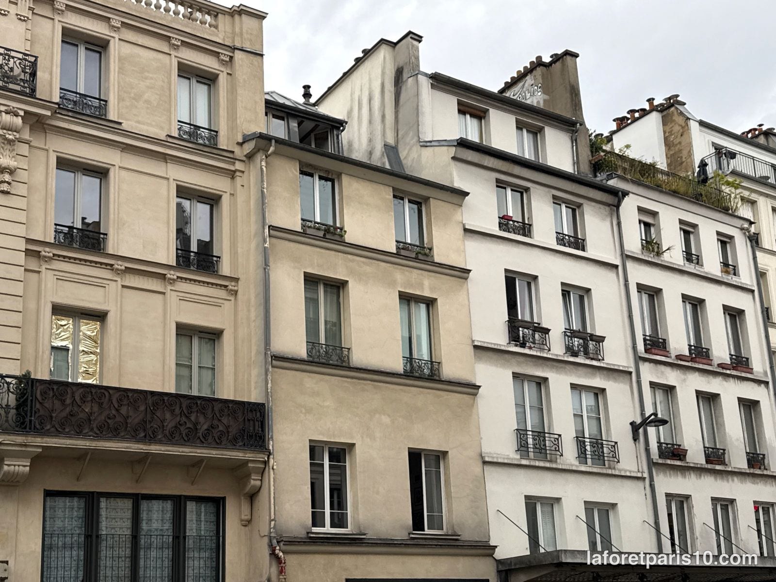 You are currently viewing 58 rue du Faubourg Saint-Martin, Paris 10e — immeuble des environs de 1700