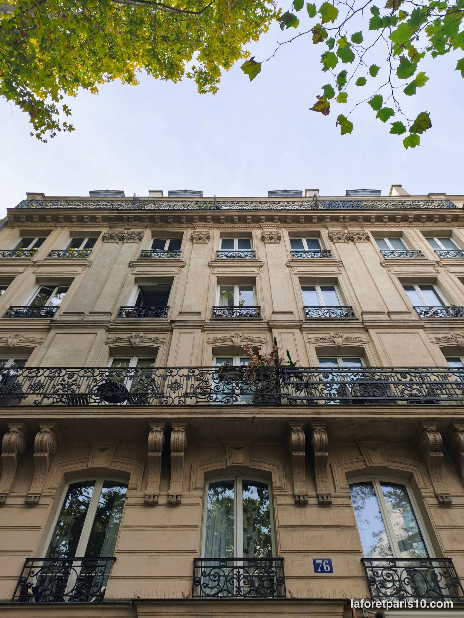 You are currently viewing 76 avenue Jean Jaurès, Paris 19e — immeuble post-haussmannien de 1890